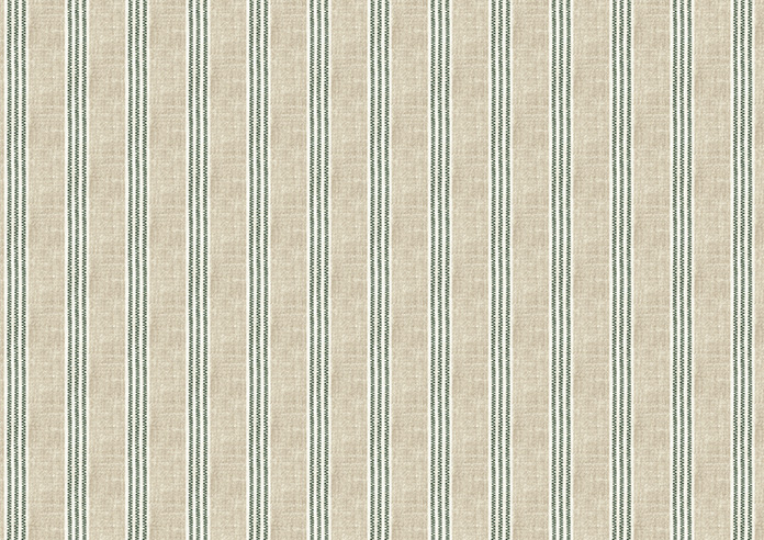 Emily Bond George Stripe Print, Fern - Roller Blind - Image 6